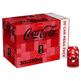 Coca-Cola Zero Sugar cola 30x330ml - British product