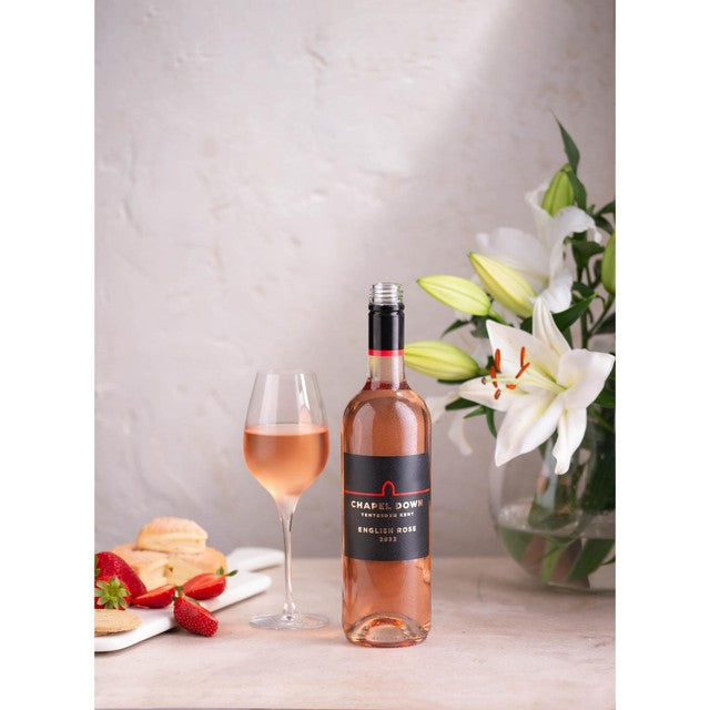 Chapel Down English Rose rosé wine 75cl - British product