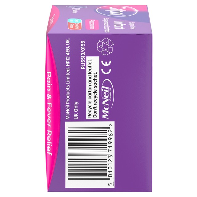 Calpol Infant Suspension Sachets Strawberry 2+ Months 12 Sachets - British product