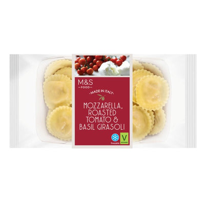 M&S M&S Girasoli with Mozzarella & Tomato Filled Pasta Parcels 250g- Buy online at McGrocer