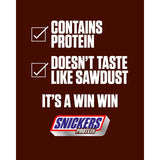 Snickers Protein Bar peanut caramel milk chocolate, UK version