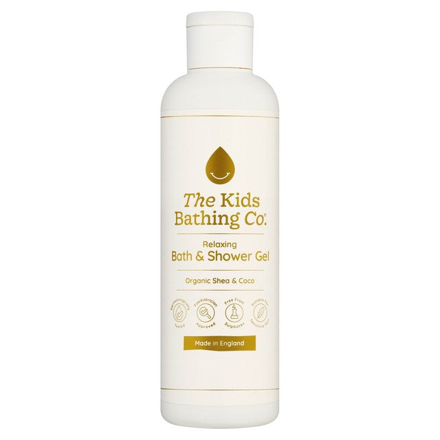 The Kids Bathing Co Organic Shea and Coco Bath and Shower Gel 250ml (British brand)