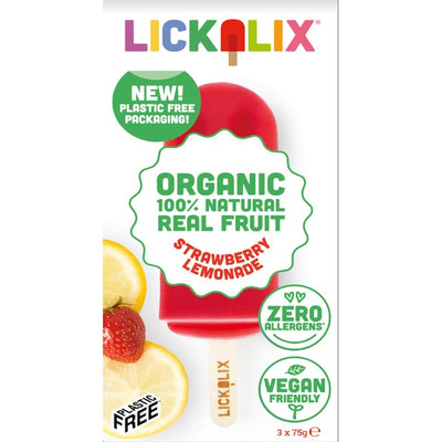 Lickalix Glaces Citronnade Fraise Bio
