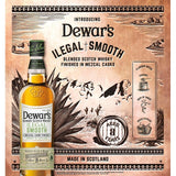 Dewars 8-year-old Mezcal cask finished blended Scotch whisky 70cl - British product