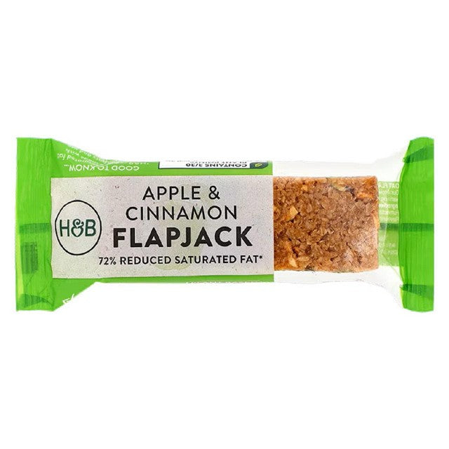 Holland & Barrett apple & cinnamon flapjack 80g, UK version