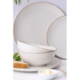 Mason Cash Classic Cream dinner set 12-piece, imported from the UK