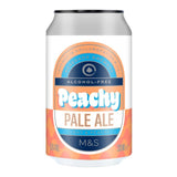 M&S Low Alcohol Peachy Pale Ale 330ml, imported from the UK