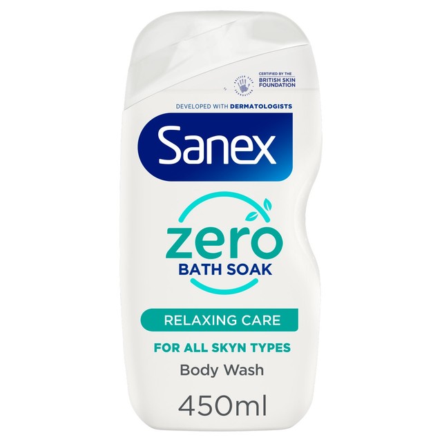 Sanex Relaxing Normal Skin Bubble Bath Soak 450ml (British brand)