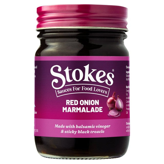 Stokes red onion chutney 265g (British brand)