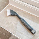 Addis ComfiGrip Tile and Grout Cleaning Brush Metallic Graphite - British product