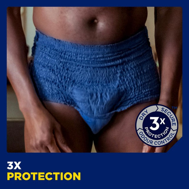 TENA Men Active Fit Incontinence Pants Plus Large (British brand)