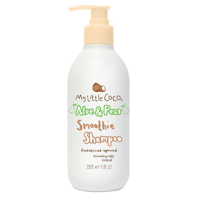 My Little Coco aloe and pear children's shampoo 350ml, imported from the UK