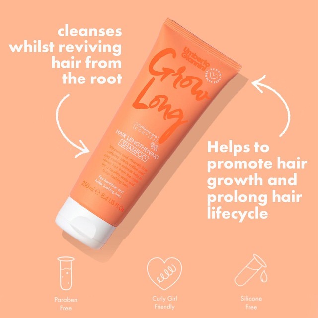Umberto Giannini Grow Long Root Stimulating Shampoo 250ml (British brand)