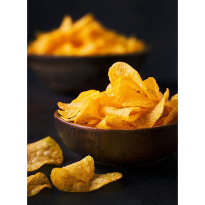 M&S Extra Virgin Olive Oil Crisps With Black Truffle Potato Crisps 125g