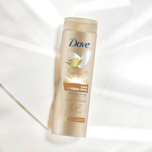 Dove self tan lotion fair to medium 400ml - British product
