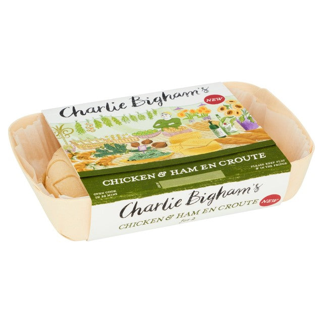 Charlie Bighams Chicken and Ham en Croute 465g - British product