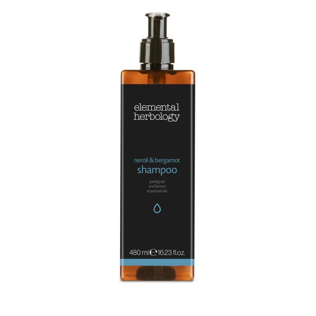 Elemental Herbology neroli and bergamot shampoo 480ml - British product