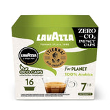 Lavazza Tierra Organic compostable coffee capsules 16 capsules, UK version