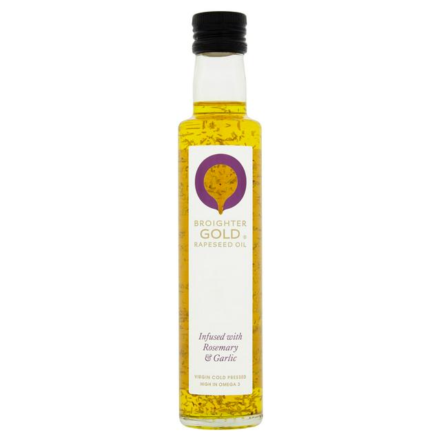 Cold Pressed Rapeseed Oil Infused with Rosemary and Garlic 250ml
