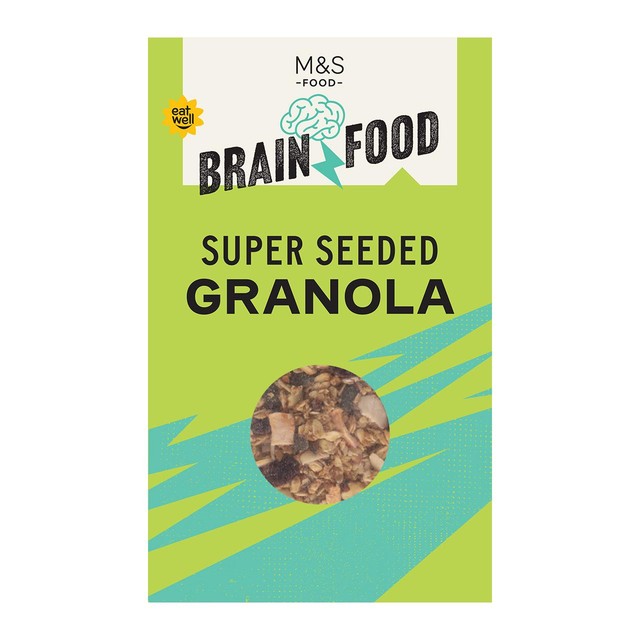 M&S Super Seeded Granola 400g, imported from the UK