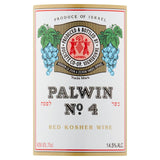 Carmel Palwin No.4 dessert wine 75cl - British product