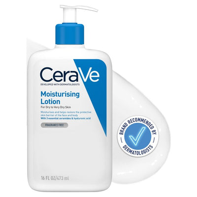 M&S Cerave Moisturising Lotion with Ceramides for Dry to Very Dry Skin Body Lotion 473ml- Buy online at McGrocer