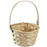 EuroWrap Easter Treat Basket beige 20cm diameter 33cm height - British product