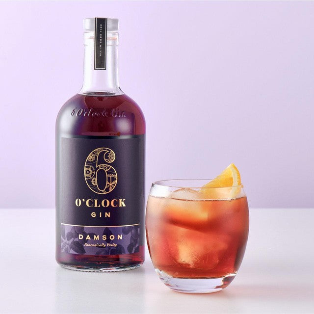6 O'clock Gin Damson gin 70cl, imported from the UK