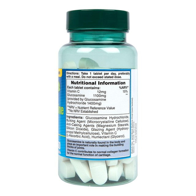 Holland & Barrett vegan glucosamine supplement tablets 60 pack, UK version