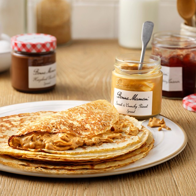 Bonne Maman sweet and crunchy peanut spread 230g - British product
