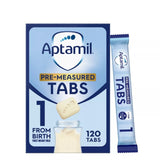 Aptamil first infant milk formula tabs from birth 120 tabs - British product