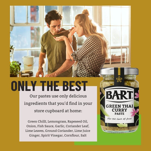 Bart Green Thai curry paste 90g - British product