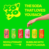 XOXO Sparkling Ginger & Lemon Soda 4 x 330ml (British brand)