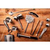 BarCraft stainless steel ice serving tongs - British product