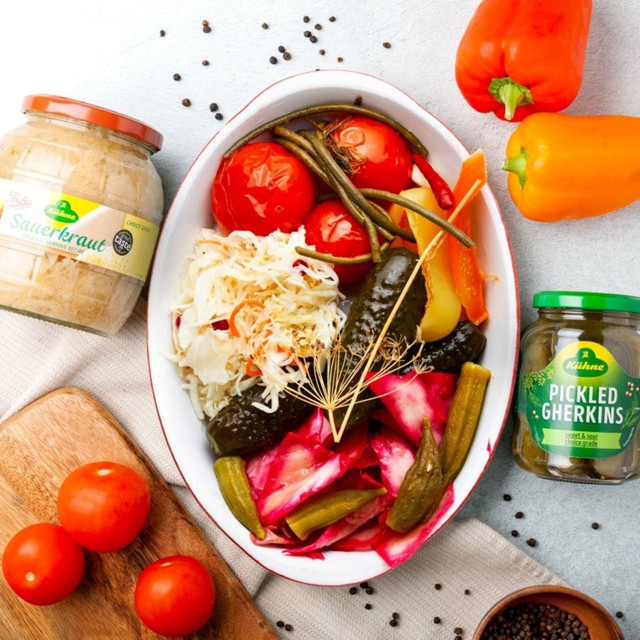 Kuhne sauerkraut pickled cabbage 810g, UK version