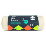 Seep Large compostable bin liners 50l (British brand)