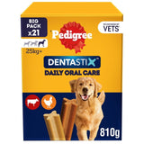 Pedigree Dentastix large dog dental chews 21 sticks, imported from the UK