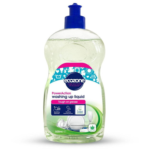 Ecozone PowerAction washing up liquid (British brand)