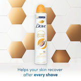 Dove anti-perspirant deodorant spray passion fruit and lemongrass scent 200ml - British product