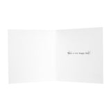 M&S Pink Stars Birthday Card 15cm x 15cm, imported from the UK