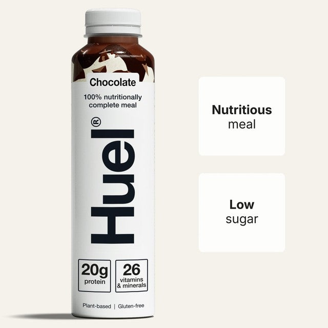 Huel chocolate nutritional meal drink 500ml, UK version