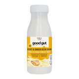 M&S honey and ginger kefir drink with live cultures (British brand)