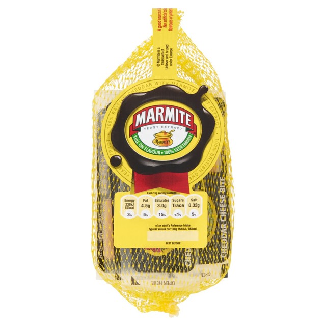 Marmite cheese bites 75g, imported from the UK