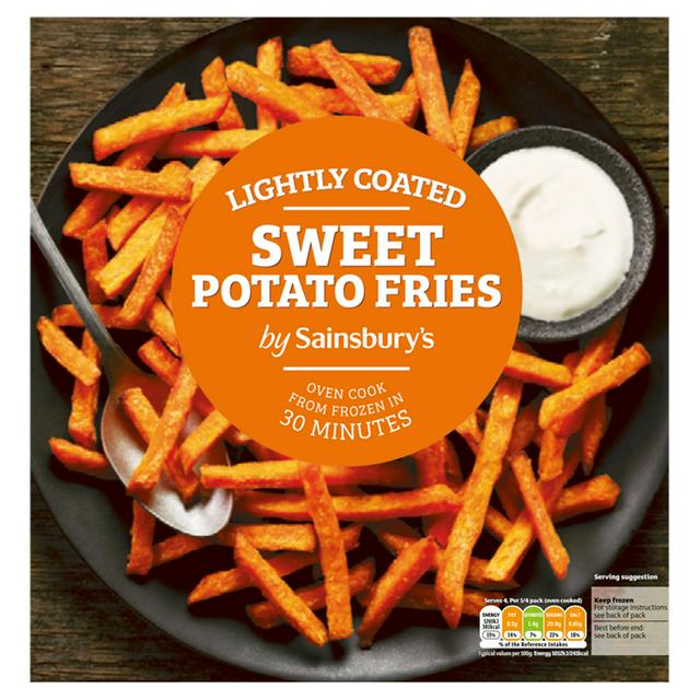 Sainsburys Sweet Potato Fries 500g