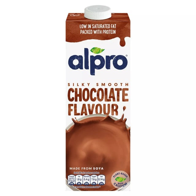 Alpro chocolate soya milk alternative 1L - British product