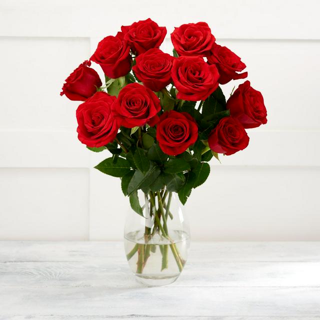 Sainsburys Premium Red Freedom Roses Bouquet dummy
