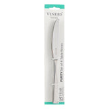Viners Everyday Purity Table Knife Set 4 Piece (British brand)