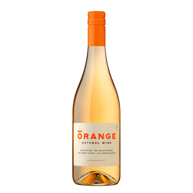 Natural Wine dry orange wine 75cl, imported from the UK