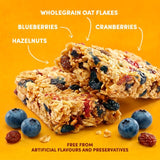 Jordans Frusli Juicy Blueberries cereal bars (British brand)