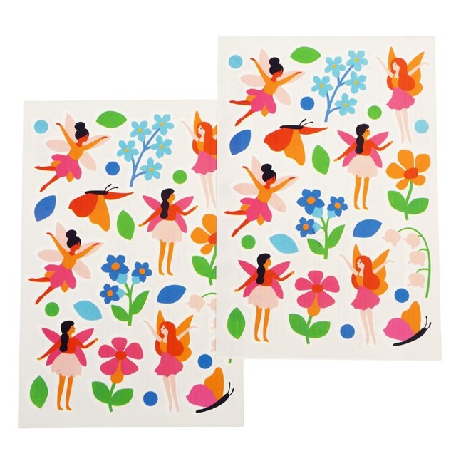 Rex London Fairies In the Garden temporary tattoos 2 sheets, imported from the UK